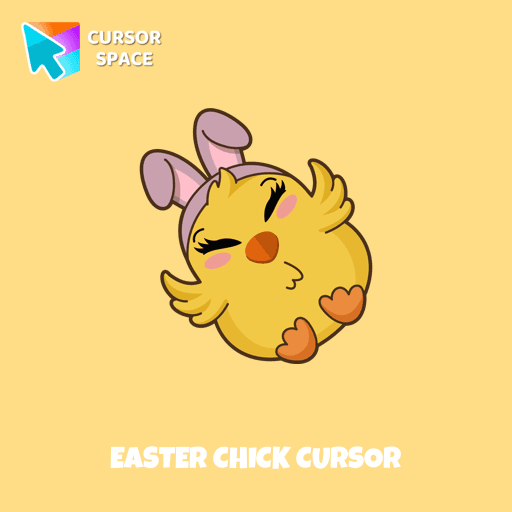 Easter Chick cursor